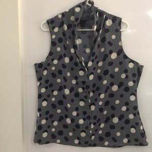 Ann Taylor Print Blouse